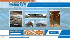Desktop Screenshot of constructions-boulay.fr